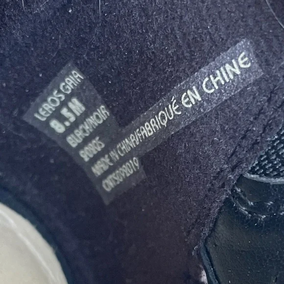 Earth Black Perforated Ankle Booties - Picture 4 of 4